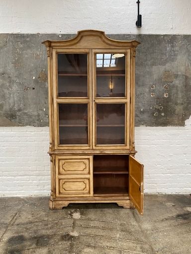 Tall Glazed Top Cabinet