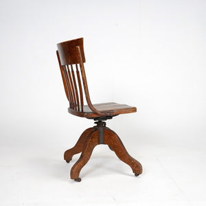 Antique Captains Swivel Chair