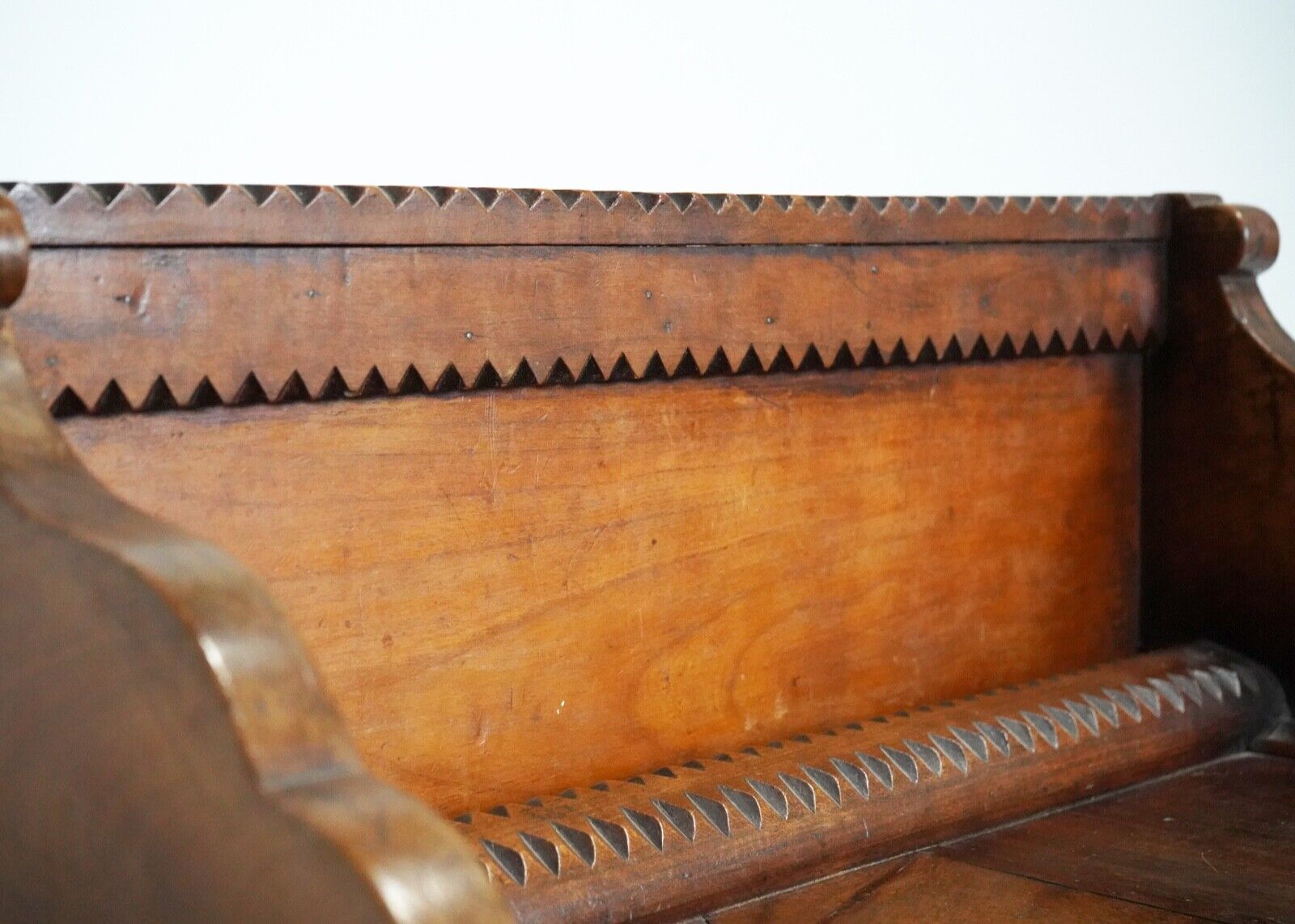 ON HOLD- Large Tramp Art Blanket Box