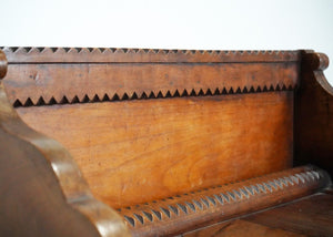ON HOLD- Large Tramp Art Blanket Box