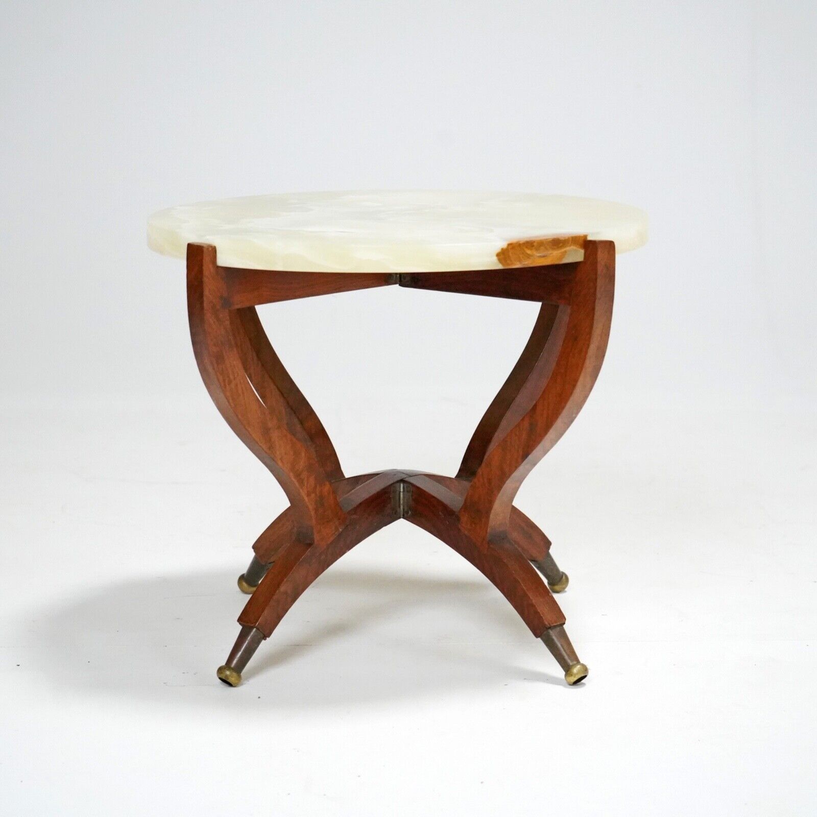 Onyx Top Round Side Table