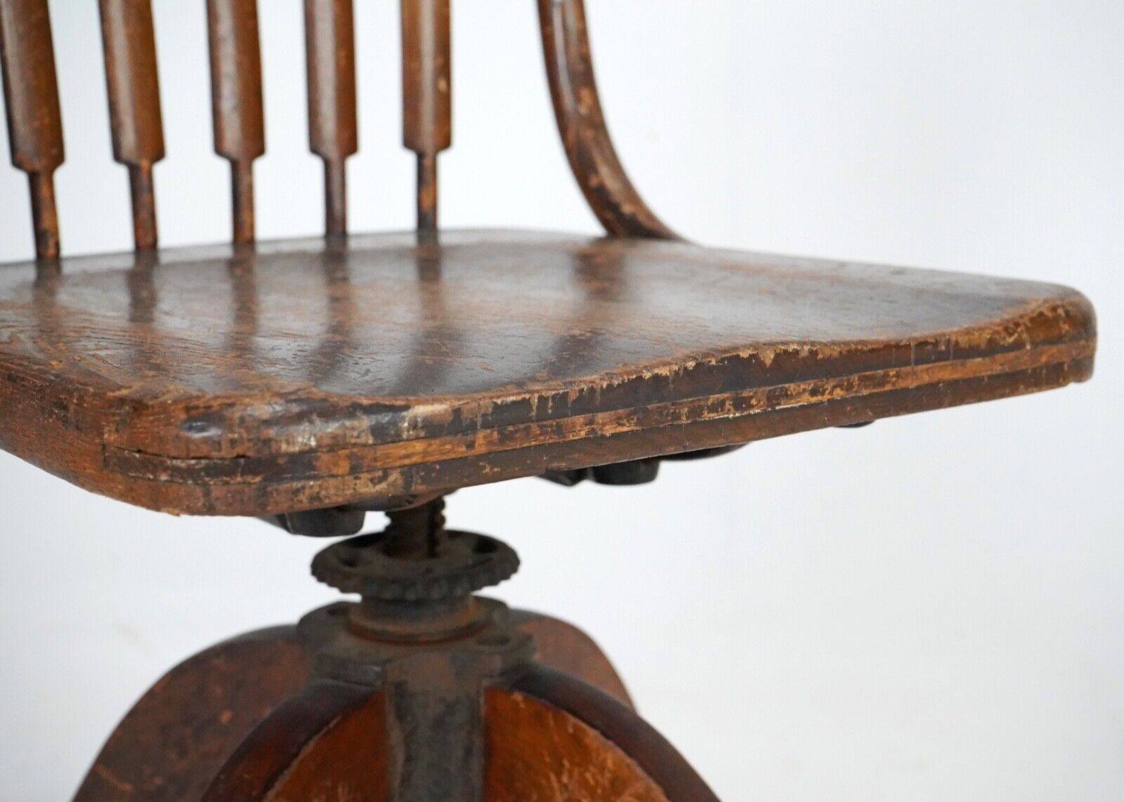 Antique Captains Swivel Chair