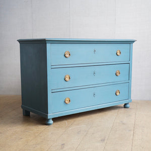 European Teal Commode
