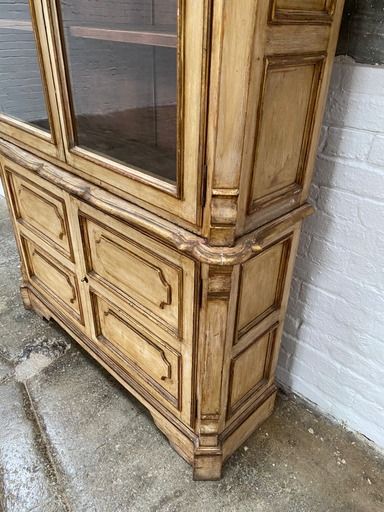 Tall Glazed Top Cabinet