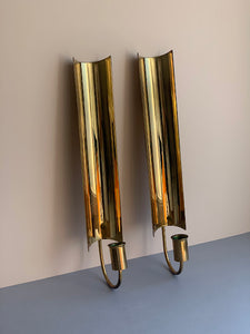 Pair of Swedish candle sconces by Pierre Forsell for Skultuna