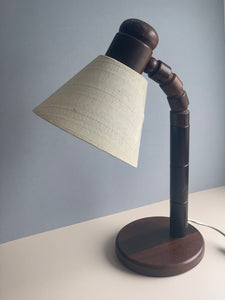 Swedish Pine table lamp by Solbackens Svarveri