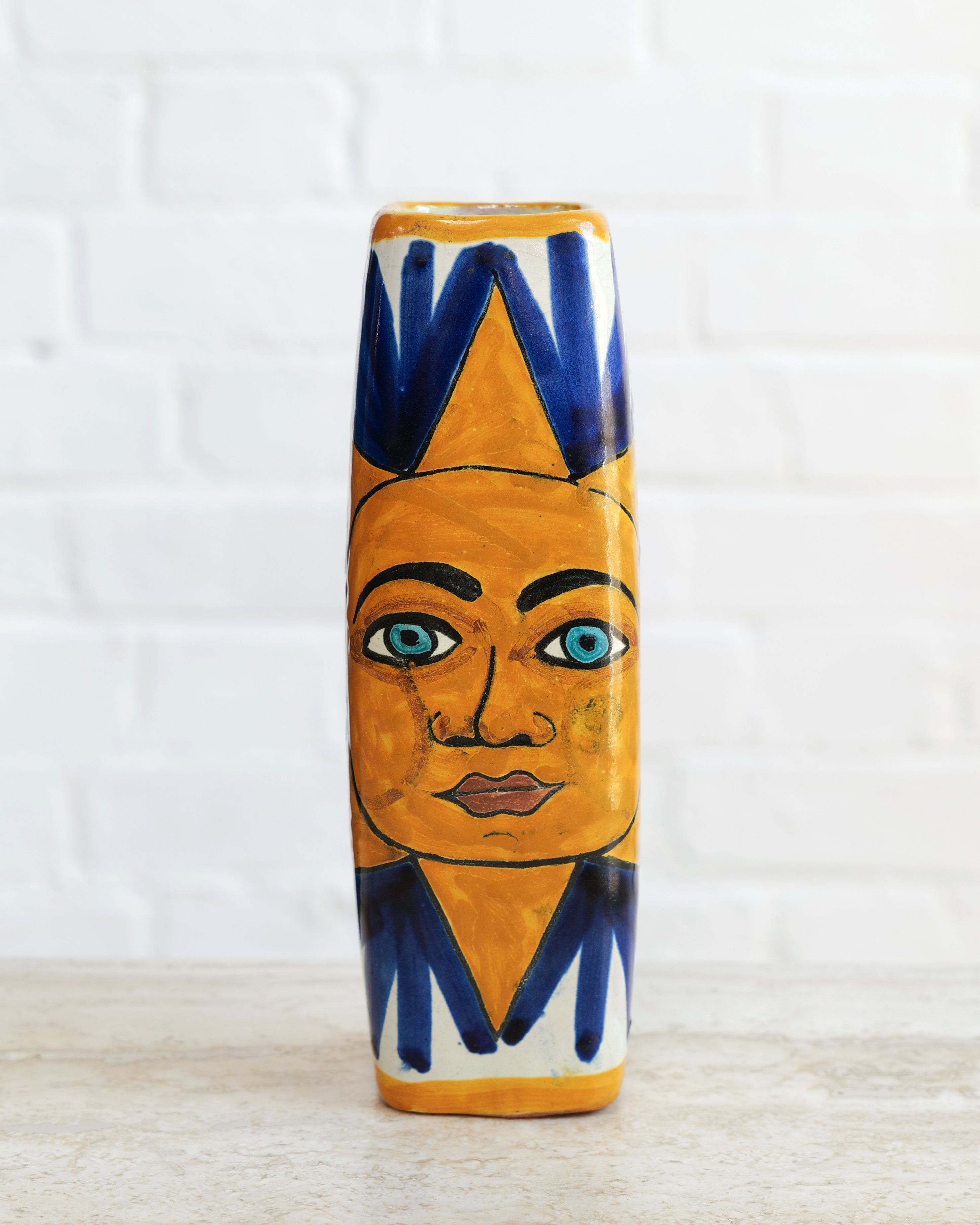 Mexican Sun Vase