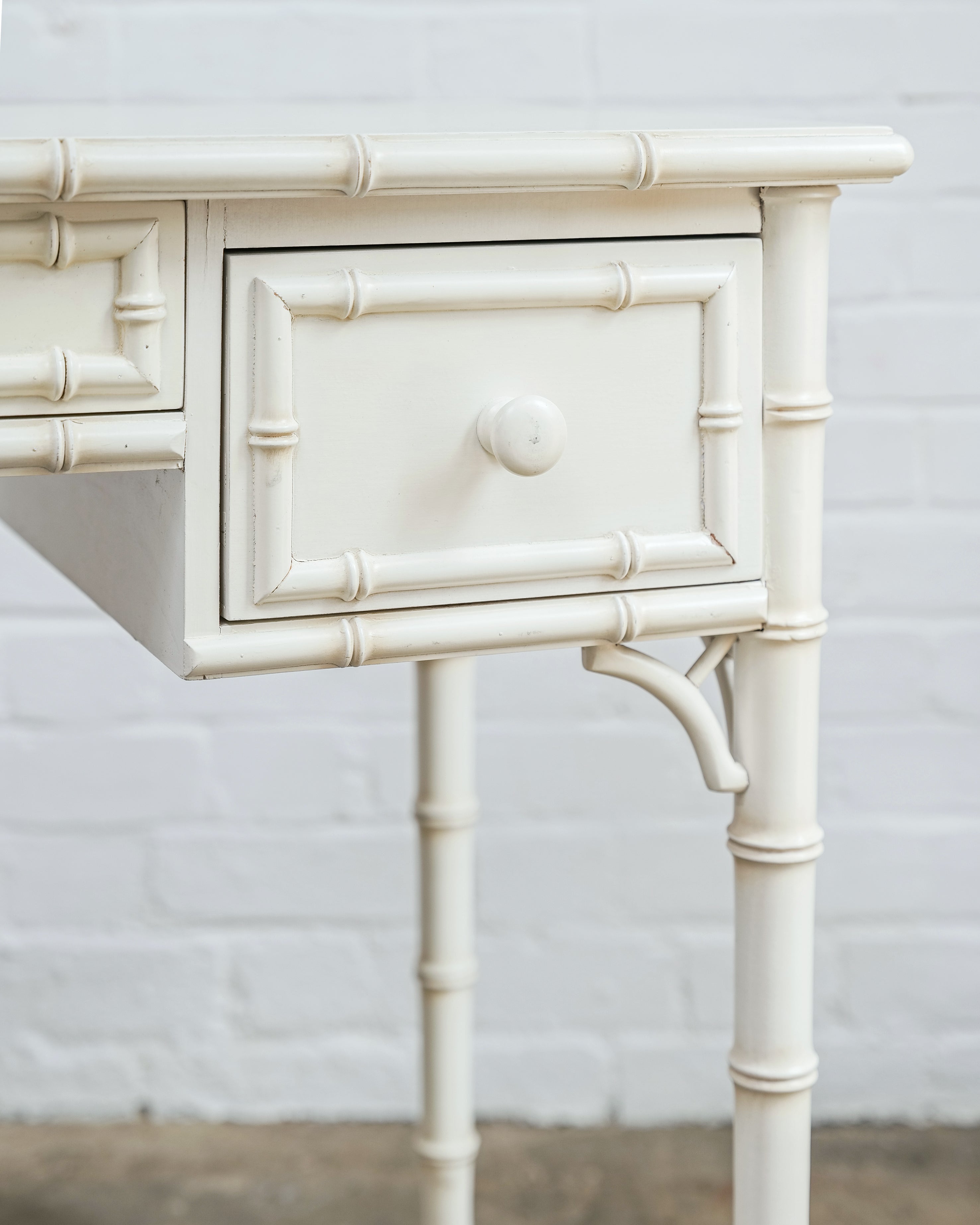 Faux Bamboo Dressing Table