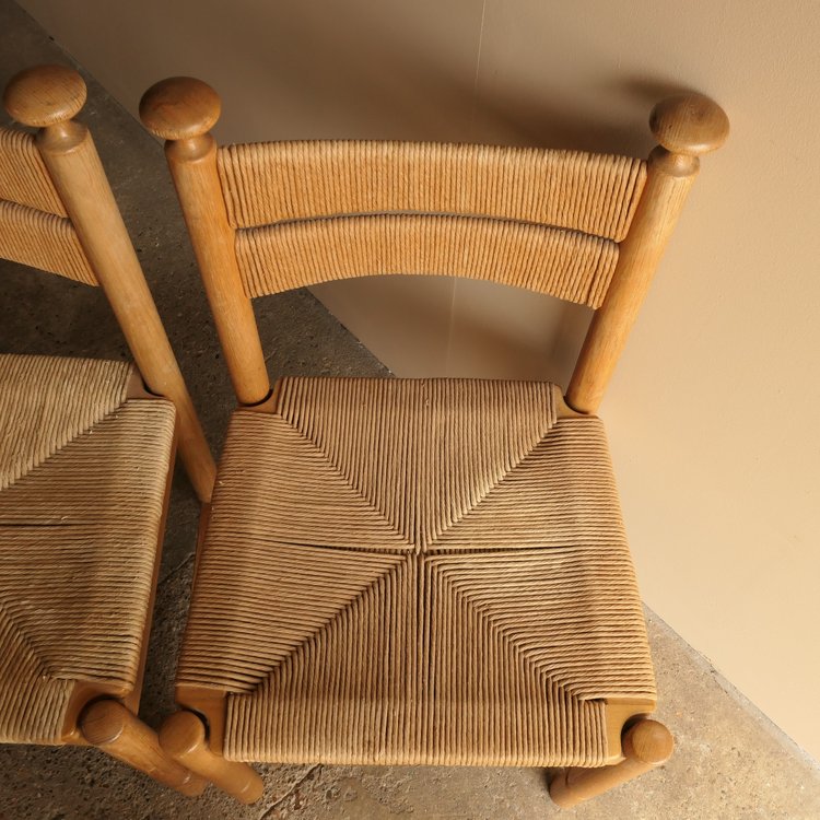 Asko Danish Papercord Dining Chairs