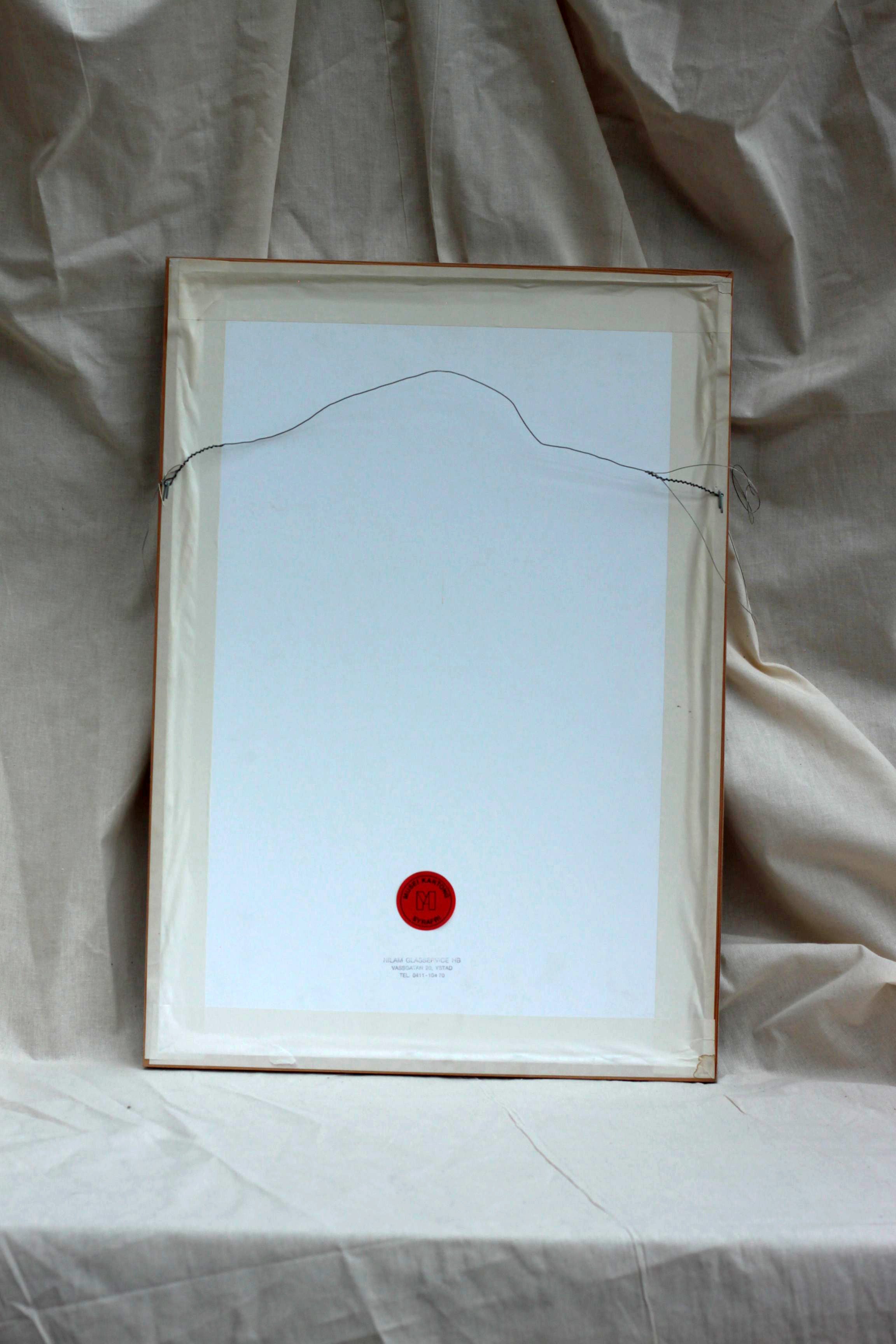 Swedish Abstract Lithograph