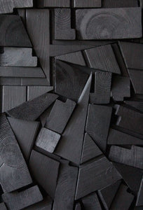 Framed abstract composition, by Vova Titov