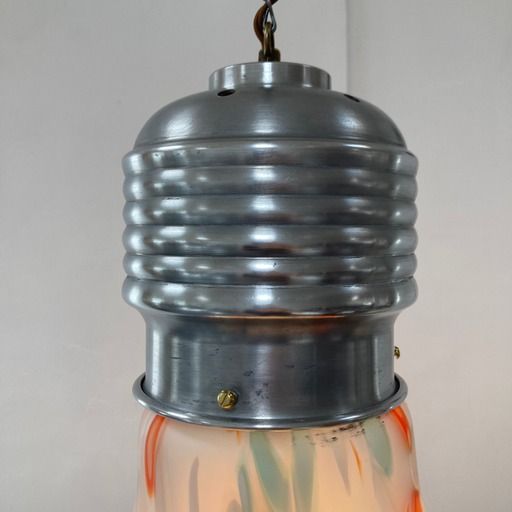 Oversize Italian lightbulb lamp, 1980's