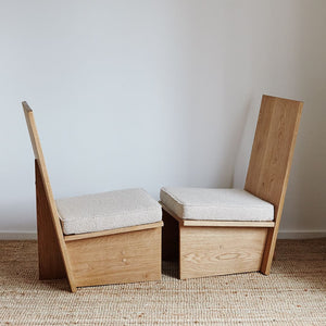 Modernist prototype chair / set of 2