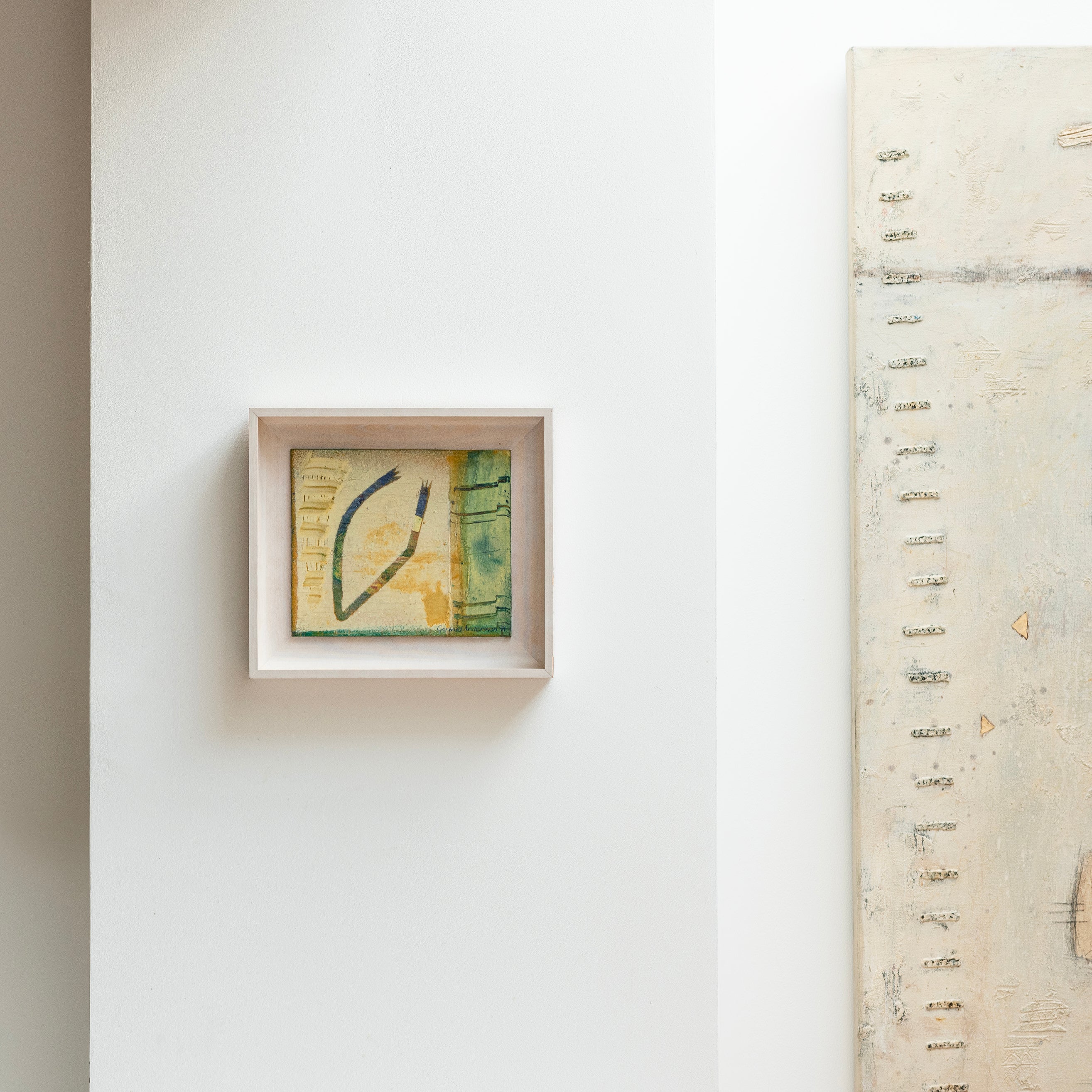 20th Century Abstract Painting "Freja" by Gertrud Andersson (1958), Swedish