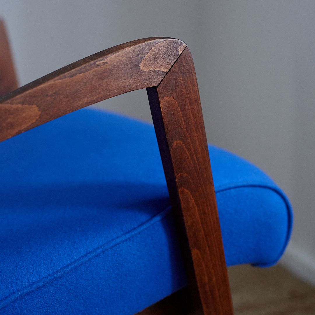 Lounge Chair, Model 300-138 Produced by Bystrzyckie