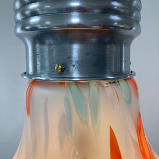 Oversize Italian lightbulb lamp, 1980's