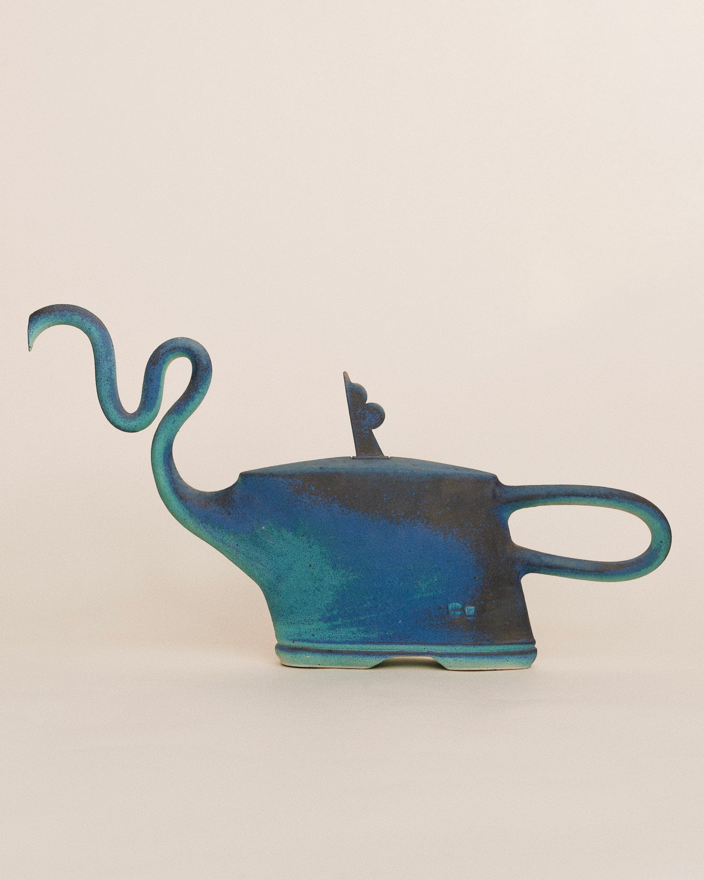 Oversized Teapot Sculpture By Patrick Horsley