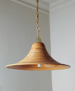 Bamboo Italian pendant lamp